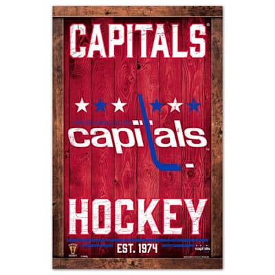  (Wincraft Vintage Wood Sign - 11" x 17" - Washington Capitals)