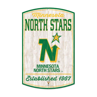  (Wincraft Vintage Wood Sign - 11" x 17" - Minnesota North Stars)