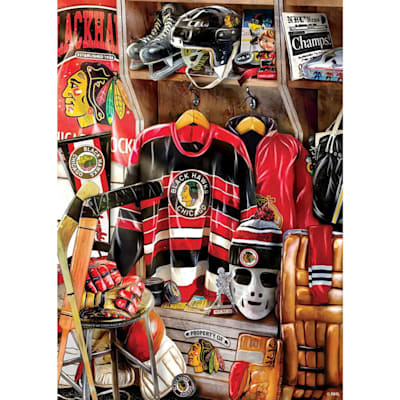  (MasterPieces Locker Room 500pc Puzzle - Chicago Blackhawks)