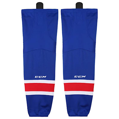  (CCM SX80000 Edge Sock - NY Rangers - Third - Intermediate)
