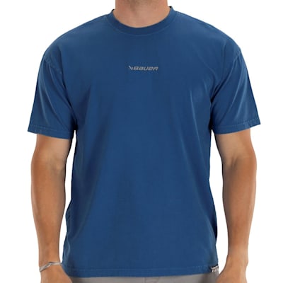  (Bauer Acid Wash Short Sleeve Tee Shirt - Adult)