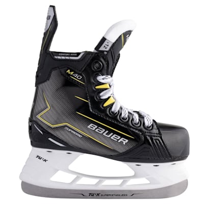  (Bauer Supreme M40 Ice Hockey Skates - Youth)