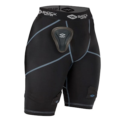  (Shock Doctor Compression Shorts w/ Pelvic Protector 2.0 - Girls)