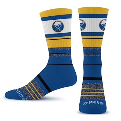  (For Bare Feet Friday Crew Sock - Buffalo Sabres - Adult)