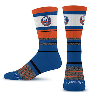  (For Bare Feet Friday Crew Sock - New York Islanders - Adult)