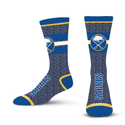  (For Bare Feet Spotlight Crew Sock - Buffalo Sabres - Adult)