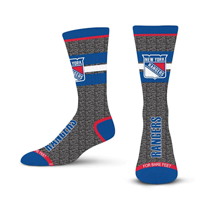  (For Bare Feet Spotlight Crew Sock - New York Rangers - Adult)