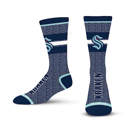  (For Bare Feet Spotlight Crew Sock - Seattle Kraken - Adult)