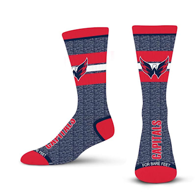  (For Bare Feet Spotlight Crew Sock - Washington Capitals - Adult)