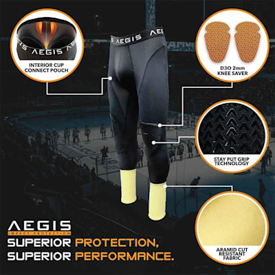  (Aegis Interceptor Pro Goalie Bottom - Senior)
