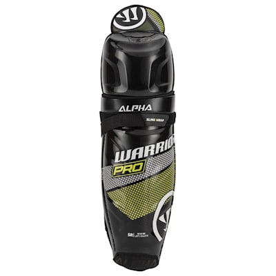  (Warrior Alpha Pro Hockey Shin Guard - Junior)