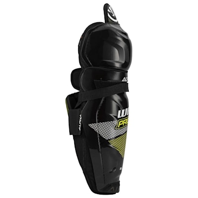  (Warrior Alpha Pro Hockey Shin Guard - Junior)
