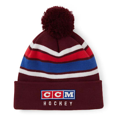  (CCM Vintage Pom Knit Hat - Adult)