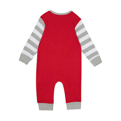  (Outerstuff Big Star Long Sleeve Onesie - Chicago Blackhawks - Infant)