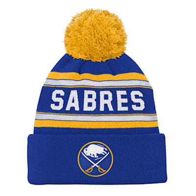  (Outerstuff Jacquard Knit Pom - Buffalo Sabres - Youth)