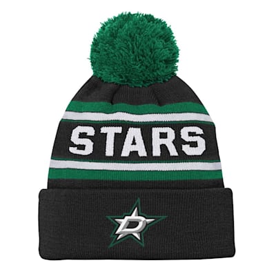  (Outerstuff Jacquard Knit Pom Hat - Dalles Stars - Youth)