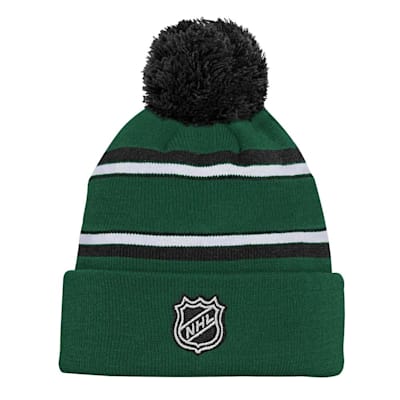  (Outerstuff Jacquard Knit Pom Hat - Minnesota Wild - Youth)
