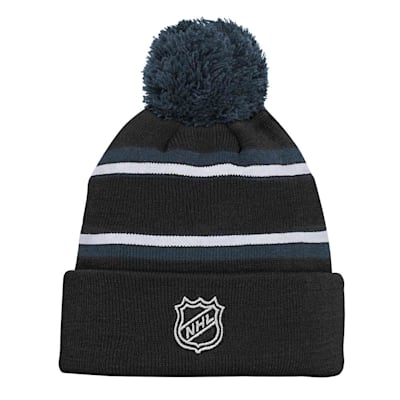  (Outerstuff Face-Off Jacquard Knit Hat - Vegas Golden Knights - Youth)