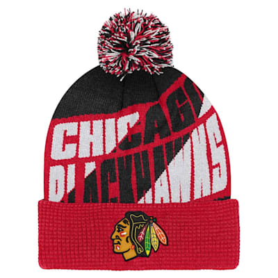  (Outerstuff Propel Cuffed Knit - Chicago Blackhawks - Youth)