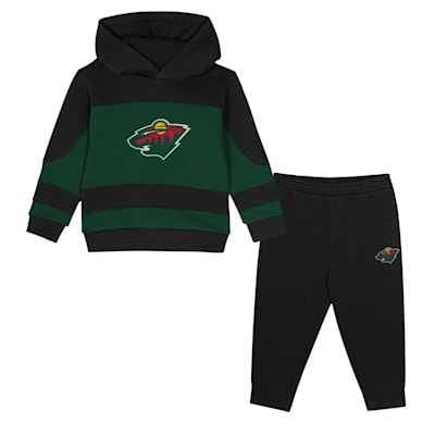  (Outerstuff Puck Hero Fleece Set - Minnesota Wild - Toddler)