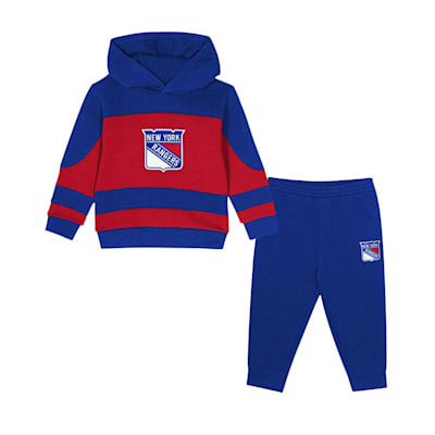  (Outerstuff Puck Hero Fleece Set - New York Rangers - Toddler)