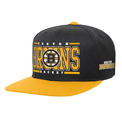  (Outerstuff Retro Deadstock Snapback Hat - Boston Bruins - Youth)