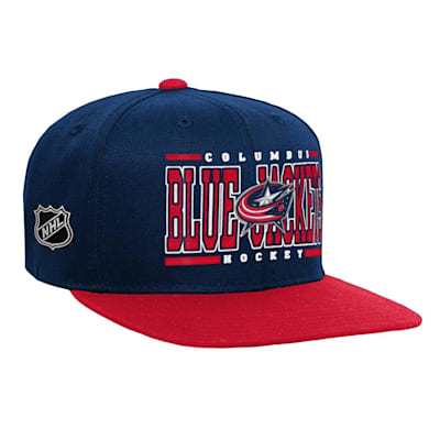  (Outerstuff Retro Deadstock Snapback Hat - Columbus Blue Jackets - Youth)