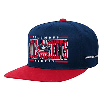  (Outerstuff Retro Deadstock Snapback Hat - Columbus Blue Jackets - Youth)