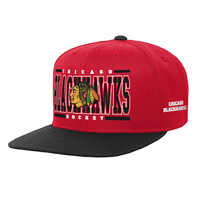  (Outerstuff Retro Deadstock Snapback Hat - Chicago Blackhawks - Youth)