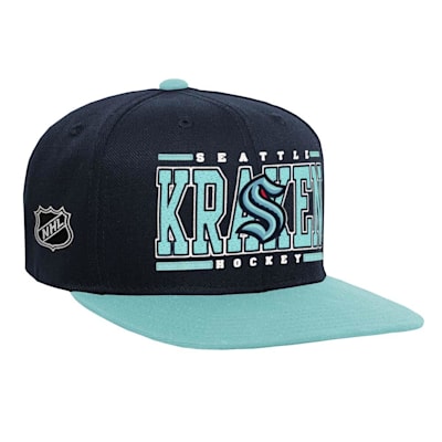  (Outerstuff Retro Deadstock Snapback Hat - Seattle Kraken - Youth)