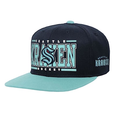  (Outerstuff Retro Deadstock Snapback Hat - Seattle Kraken - Youth)