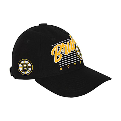  (Outerstuff Retro Wooly Dad Cap Hat - Boston Bruins - Youth)