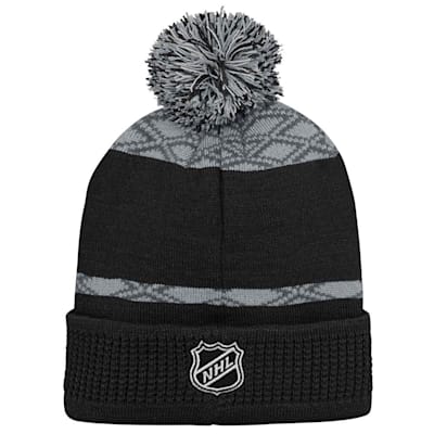  (Outerstuff Puck Pattern Pom Beanie - LA Kings - Youth)