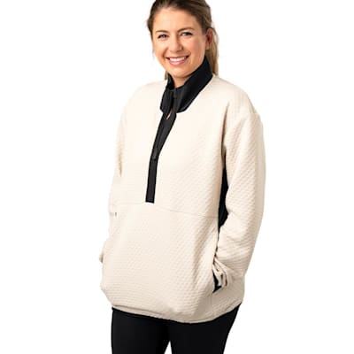 (Bauer FLC Textured 1/2 Zip - Adult)