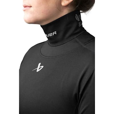  (Bauer Neckprotect Long Sleeve Baselayer Top - Womens)