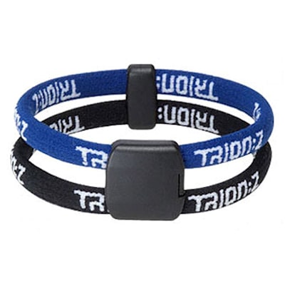 Black/Blue (Trion:Z Original Dual Loop Wristband)
