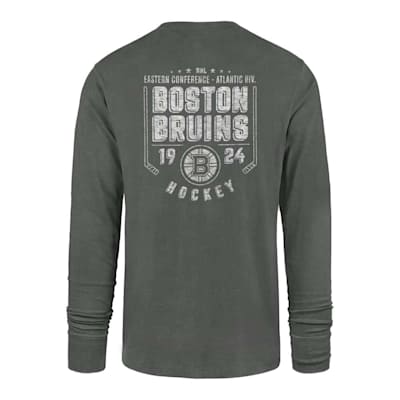  (47 Brand Back Hand Franklin Long Sleeve Tee - Boston Bruins - Adult)