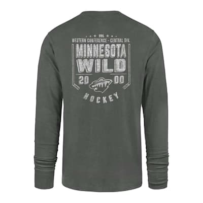  (47 Brand Back Hand Franklin Long Sleeve Tee - Minnesota Wild - Adult)