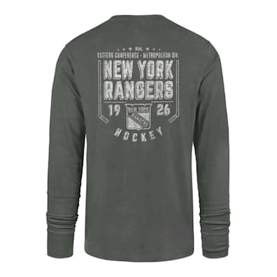  (47 Brand Back Hand Franklin Long Sleeve Tee - New York Rangers - Adult)