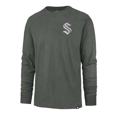  (47 Brand Back Hand Franklin Long Sleeve Tee - Seattle Kraken - Adult)