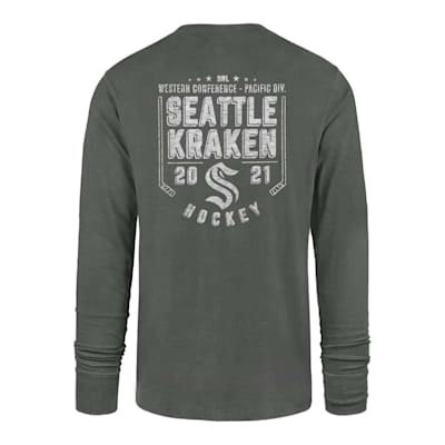  (47 Brand Back Hand Franklin Long Sleeve Tee - Seattle Kraken - Adult)