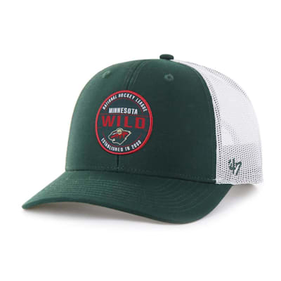  (47 Brand Crease Trucker Hat - Minnesota Wild - Adult)
