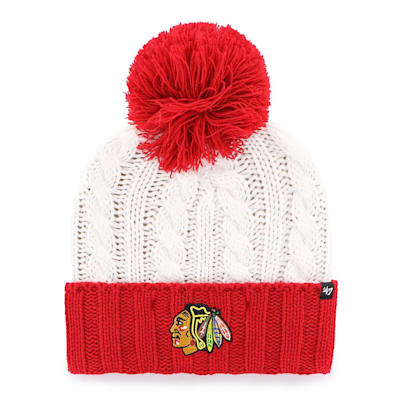  (47 Brand Fireside Cuff Knit Hat - Chicago Blackhawks - Womens)