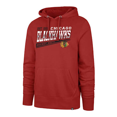  (47 Brand Five Hole Headline Hoodie - Chicago Blackhawks - Adult)