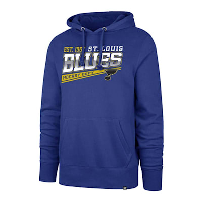  (47 Brand Five Hole Headline Hoodie - St. Louis Blues - Adult)