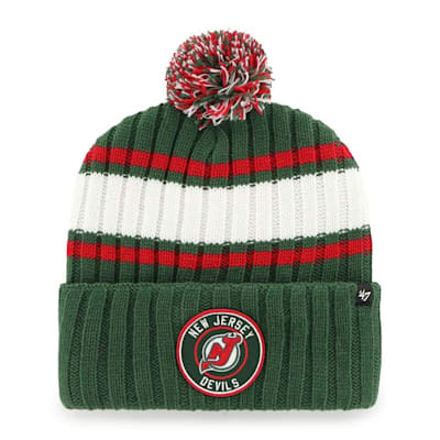  (47 Brand Plateau Cuff Knit Hat - New Jersey Devils - Adult)