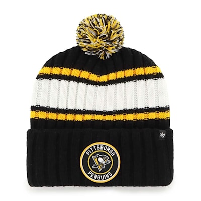  (47 Brand Plateau Cuff Knit Hat - Pittsburgh Penguins - Adult)