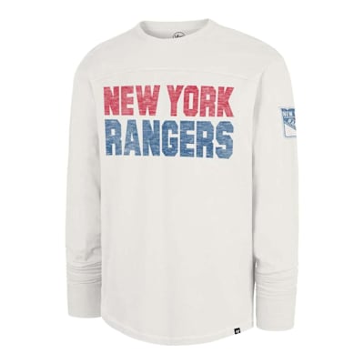  (47 Brand Stack Brighton Long Sleeve Tee - New York Rangers - Adult)