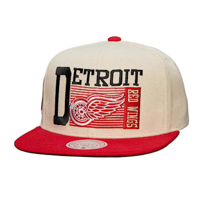 Casquette Snapback Detroit Red Wings NHL - Mitchell & Ness - Rouge/Bleu