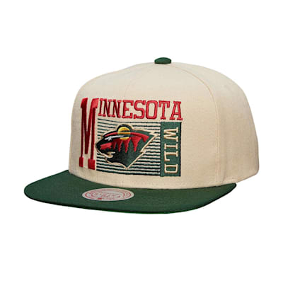  (Mitchell & Ness Speed Zone Snapback - Minnesota Wild - Adult)